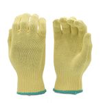 G & F 1678L Cut Resistant Work Gloves, 100-Percent Kevlar Knit Work Gloves, Make by DuPont Kevlar, Protective Gloves to Secure Your hands from Scrapes, Cuts in Kitchen, Wood Carving, Carpentry and Dealing with Broken Glass, 1 Pair, Large