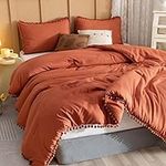 YIRDDEO Terracotta Comforter Twin S