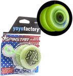 SPINSTAR LED Yo-Yo - GLOW (light up starter yoyo, glow body + LED diods, high speed plastic bearing, string and batteries included)