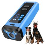SAMULE Dog Bark Deterrent Device, LED Ultrasonic Anti Barking Device for Dogs Indoor Outdoor, Type-C Rechargeable Pet Corrector Training Tools with 5 Modes & Up to 30 FT Range