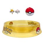 Pokémon Battle Spinner Arena Set - Two Battle Spinners with Two Poké Ball Spinner Launchers and Battle Arena