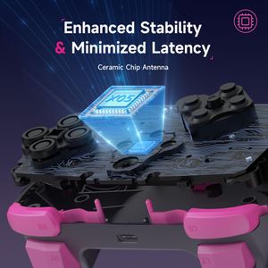 EasySMX X05 Wireless PC Game Controller – Bluetooth, RGB, Hall Joysticks