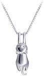 Meow Star Cat Pendant Necklace Ster