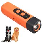 The Bark Shield Pro Ultrasonic Anti Barking Device for Dogs New 2-in-1 Handheld Dog Bark Deterrent Device with HD Display and LED Flashlight For Small Medium & Large Dogs Improve Bad Behavior 1PC
