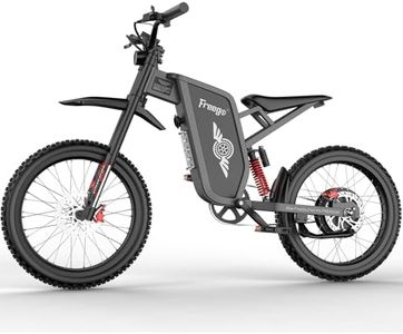 Freego Electric Motorcycle Bike for Adults Teen, X2P Electric Dirt Bike 6000W(Peak) Motor 60V/40Ah Higher-Capacity Battery, 50MPH Off Road Electric Mountain Bike,19" x2 Tire, UL 2849 Certified