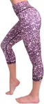 CompressionZ High Waisted Capri Leggings for Women Tummy Control - Workout Yoga Pants