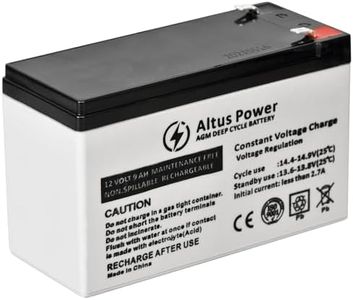 Altus 12V 9ah AGM Battery Deep Cycle SLA Lead Acid Battery