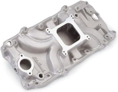 Edelbrock Intake Manifold, Torker II, Single Plane, Aluminium, Square Bore, Non-EGR, Large Oval Port, For Chevrolet, Big Block