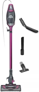 Shark HV371 Rocket Pro DLX Corded Stick, Removable Hand Vacuum, Advanced Swivel Steering, XL Cup, Crevice Tool, Upholstery Tool & Anti-Allergen Dust Brush, Fuchsia, Capacity