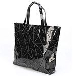 TASLAR Geometric Luminous Crossbody Bag Women Tote Bag Holographic Purses and Flash Reflective Shoulder Clutch Bag for Girls, Women