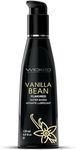 Wicked Sensual Care Aqua Vanilla Bean 4 oz - Water-Based Lubricant, Propylene Glycol & Glycerin Free, pH Balanced, Compatible with All Toy Materials, Sweetened with Stevia