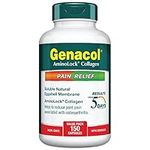 Genacol Collagen & Natural Eggshell Membrane Supplement | Achieve Rapid Joint Relief in Just 5 Days | Eases Inflammation and Stiffness in Shoulders, Ankles, and Wrists | GENACOL PAIN RELIEF 150 Capsules