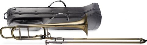 Stagg 77-TD HG SC B-Flat/F Professional Tenor Trombone with Soft Case