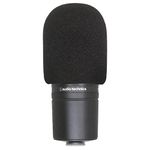 AT2020 Pop Filter Windscreen, Mic Foam Cover for Audio Technica AT2020 Condenser Studio Microphone and Large Size Mic by SUNMON (Black)