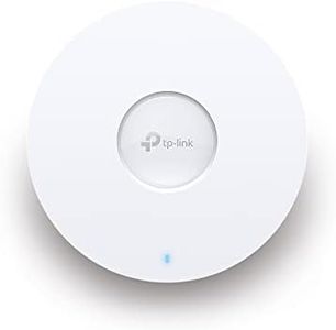 Omada AX3000 Ceiling Mount Wi-Fi 6 Access Point, 160 MHz, 1Gbps Ethernet Port, Cloud Management, Omada Mesh, Seamless AI Roaming, PoE+ Powered, WPA3 Security, by TP-Link, 5-Year Warranty(EAP653 UR)