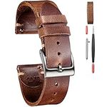 20mm Leather Watch Bands for Men, T