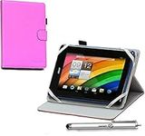 Navitech Purple Faux Leather Case Cover With Stand For The Soledpower 10.1 Inch Google Android 4.4 Kitkat Tablet