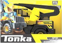 Tonka Steel Classics | Mighty Crane | Kids Construction Toys for Boys and Girls, Vehicle Toys for Creative Play, Motor Skill Development for Kids Ages 3+ | Basic Fun 06084