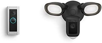 Ring Floodlight Cam Wired Pro, Blac