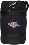 Flame King FK-GH-5LB Gas Hauler for 5LB Propane Tank-Insulated Protective Carry Case, Black