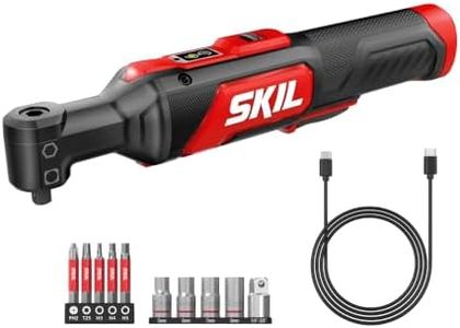 Skil PWRCORE GO 4V Dual Drive Ratchet Wrench with 10-Pc. Bit Set - RW0010-01