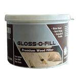 Natural Wood Filler 1kg - Wood Sealer - Grain filler - Crack Filler - Hole Filler - Water Based - Eco Friendly - for All Types of Woods - Unique Solvent Free - 1 KG (Teak)