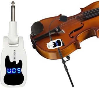 Devilclaw Wireless Instruments Microphone, Violin, Saxophone Microphone,Wireless Receiver and Transmitter, Plug and Play,Great for Trumpets, Clarinet, Cello