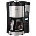 Melitta Filter Coffee Machine, Look V Timer Model, Model Number 1025-08, Stainless Steel, Black