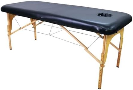 28 Inches Wide Vinyl Massage Table Cover with Face Hole | 100% PU Massage Table Cover Protector | Wipeable, Reusable & Waterproof Vinyl Cover for Square Massage Tables