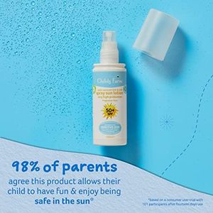Childs Farm Kids & Baby Sun Lotion Spray SPF 50+ – Water Resistant, 100ml