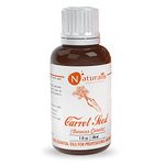 Naturalis Essence of Nature Carrot Seed Essential Oil for Skin Rejuvenation & Healthy Hair | Perfect for Aromatherapy, Relaxation, Skin Therapy -30ml