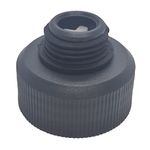 Anchilly Solution Tank Cap 440012803, Dark Grey, Twist-On, Compatible with Hoover SmartWash, PowerDash Pet Carpet Cleaner, and FloorMate Jet models