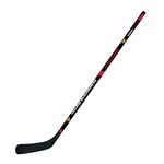 Franklin Sports NHL Chicago Blackhawks Team 48-Inch Vinyl Hockey Stick, Left, Junior, Red