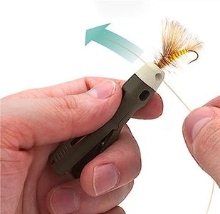 TYEPRO Fly and Ice Fishing Knot Tying Tool - Easily Tie Knots for Fly Fishing and Ice Fishing Hooks, Jigs and Flies, Grip Eyelet, Thread Line, Tie Knot, and Clip Fishing Line with One Accessory