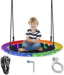 COSTWAY Children Nest Swing, 100cm 