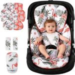 Infant Car Seat Insert for Baby Preemie Newborn Infant, Newborn Car Seat Insert Head Body Support for Stroller, Baby Swing, Rocker, Bouncer, Bassinet, 2-in-1 Reversible