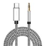 YCTech USB C Aux Cable for Car, Aux Cable USB C To 3.5mm Jack Lead Car Audio Music for iPhone 16 15 Pro Max Plus, Samsung S24 S23 S22 S21 S20 FE Plus Ultra A15 A55, for Headphone/Car Stereo/Speaker