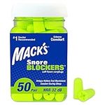 Mack’s Snore Blockers Soft Foam Ear