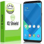 IQShield Screen Protector Compatible with Samsung Galaxy S8 (2-Pack)(Case Friendly)(Not Glass) Anti-Bubble Clear TPU Film