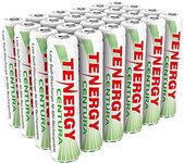 Tenergy Centura AAA NIMH Rechargeable Battery, 800mAh Low Self-Discharge Triple A Battery, 24 Pack