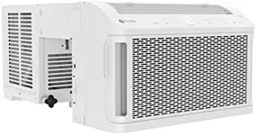 GE Profile ClearView Inverter Window Air Conditioner Unit, 10,300 BTU, U-Shaped Adjustable Depth, Energy Efficient Cooling up to 450 sq ft., Ultra Quiet, SMART Home Capable, Includes Remote, White