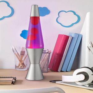 Lava Lamp 14.5-Inch – Pink and Purple Retro Light