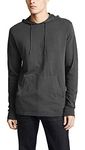 RVCA Men's PTC Pigment Hooded T-Shirt, Pirate Black, S