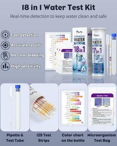 Pawfly 18-in-1 Water Test Strips – Multi-Parameter Pool & Aquarium Testing