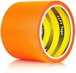 LLPT Iron On Repair Tape Orange Red 3" x 16.5 Ft Premium Patch Tape Fusing Durable Adhesive for Sofa Jeans Jackets Pants Curtains and DIY Decorations (IRP7605RD)