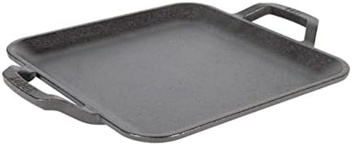 Lodge 11 Inch Square Cast Iron Chef Style Griddle