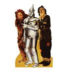 Cardboard People Lion, Tinman & Scarecrow Life Size Cardboard Cutout Standup - The Wizard of Oz 75th Anniversary (1939 Film)