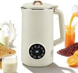 8 in 1 Nut Milk Maker,1000ML Automatic Soy Milk Maker, Jug Blenders, for Homemade Plant-based Milk, Oat, Soy, Fruit,Corn Juice with Delay Setting and Self Cleaning and Keep Warm