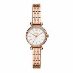 Fossil Tillie Mini Pink Analog womens Quartz Stainless steel Watch BQ3502