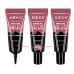 MEKK Rhinestone Glue for Nails 45g Super Strong Adhesive Gel Nail Glue No Wipe Nail Gel for Nail Beads Nail Glitters Nail Gems 3D Nail Decorations